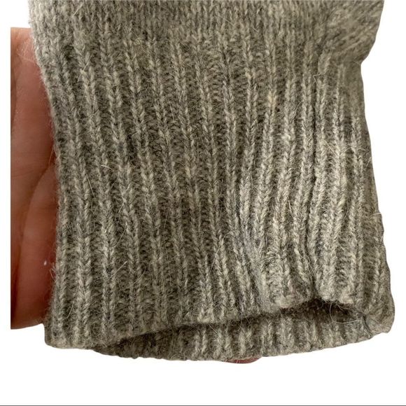 Gray Embellished Crew Neck Sweater - Picture 4 of 8